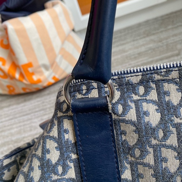 Dior Duffle Boston Trotter in Navy - Picture 8 of 14